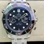 New Black Dial Omega Seamaster OMF Factory Replica Watches Clone Omega 9900 For Men